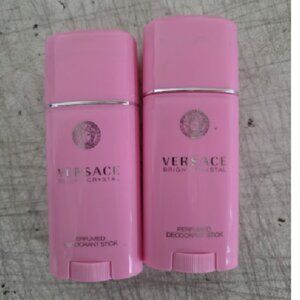2 pack Versace Bright Crystal for Women Perfumed Deo Stick 50 ml